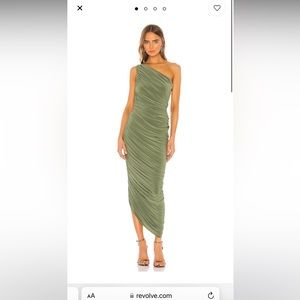 BRAND NEW NORMA KAMALI RUCHED DRESS! Tags! Medium- pink